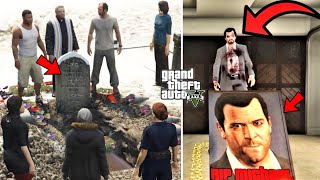 GTA 5 - Trevor &amp; Franklin Visits Michael&#39;s Funeral Prologue After Ending B (All Consequences)
