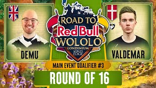 DeMu vs. Valdemar - Road to Wololo: Londinium - ROUND OF 16 - MAIN EVENT QUALIFIER #3