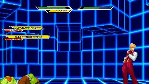 (Me) Kyosuke & King vs Morrigan & Blanka