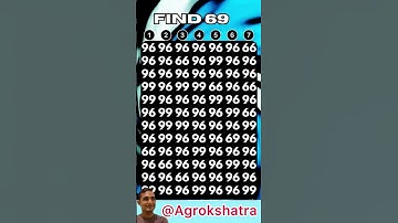 Find the number 69@MrBeast #find #braintest#ig#brainteaser #shorts #finden#beach#love#edm#shorts