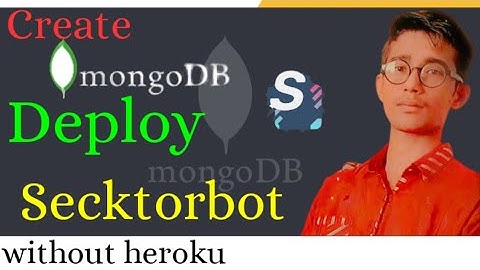 bot without Heroku deploy Secktor MD bot Koyeb+Mongodb/mongodb sādanna| Whatsapp bot
