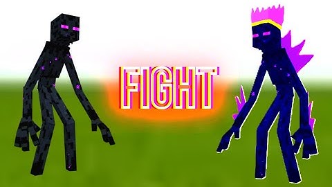 Mutant Enderman vs Mutant Ender EX (1.19.2 battle) [REMATCH]