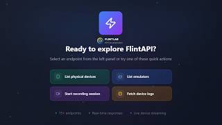 FlintLab API documentation hands on