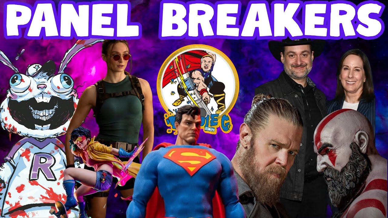Tomb Raider! Dredd dies? Kratos cast & more! PANEL BREAKERS