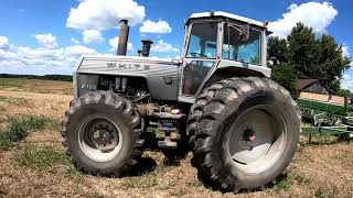 White 2-155 planting cover crop, White 185 applying liquid manure