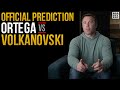 Official Prediction: Volkanovski vs Ortega