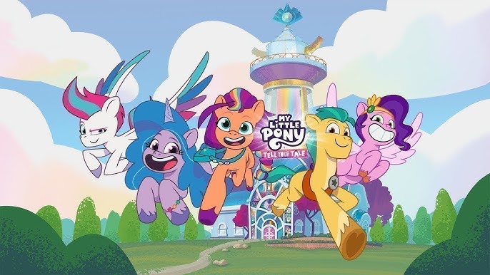 My Little Pony - Sunny Starscout - Penteados com Fitas F3873 - Ri Happy