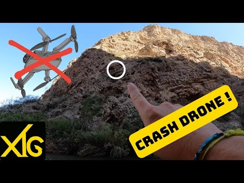 259 Je crash le drone Mavic pro 2, on fait appel à une équipe d&rsquo;escaladeurs