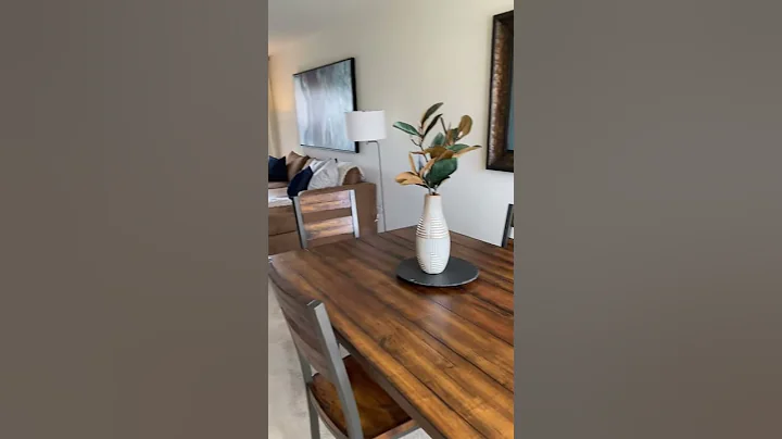 Sherry Lake Model Kitchen & Living Room