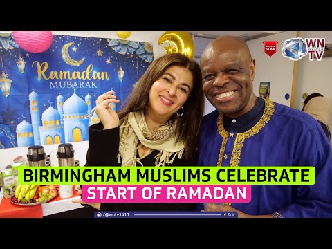 Birmingham Muslims celebrate start of Ramadan