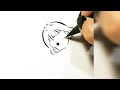 كيفية رسم فتاة صغيرة للمبتدئين• تعلم الرسم بسهولة