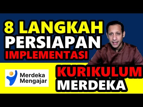 ?8 LANGKAH PERSIAPAN IMPLEMENTASI KURIKULUM MERDEKA MANDIRI BELAJAR MANDIRI BERUBAH MANDIRI BERBAGI