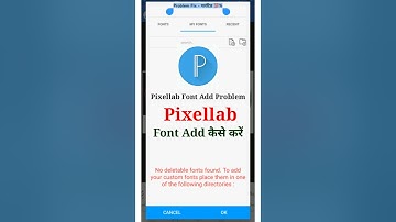 Pixellab font add problem | Pixellab font add nahi ho raha hai #shorts #youtubeshorts