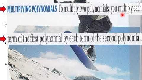 2 3 L V Add Subtract, and Multiply Polynomials Pt 1