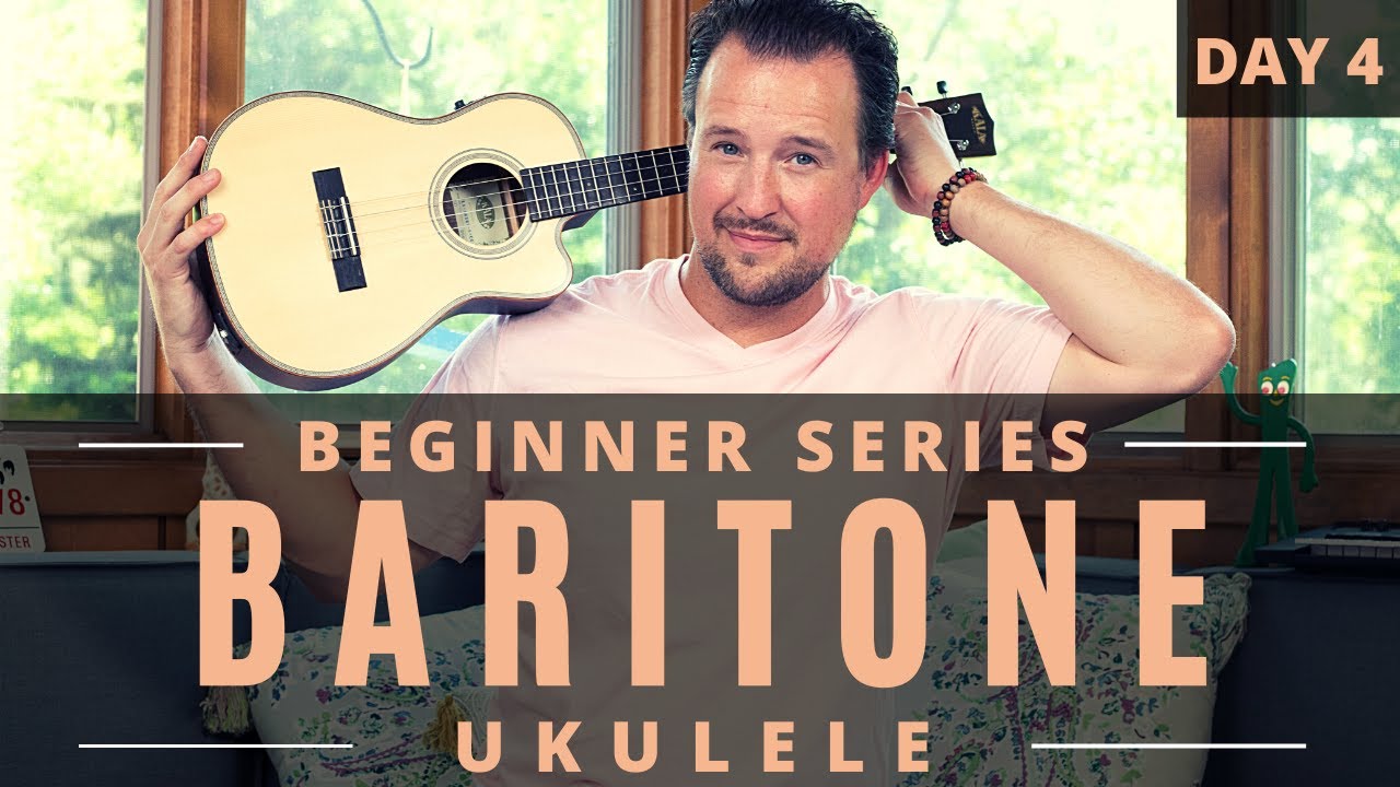 Baroque Ukulele, 4 Strings Baritone R/W | Just Ukuleles