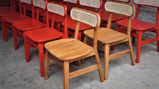 Extremely Ingenious Skill Woodworking || Making Ropan Chair
