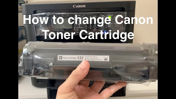 How to change Canon Toner Cartridge | IsThisUseful?