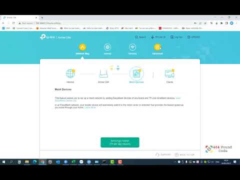 [TP-Link] Instructions for setting up Mesh on TP-Link WiFi Router