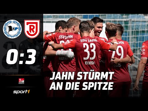 Arminia Bielefeld - Jahn Regensburg 0:3 | Highlights 2.Bundesliga 2.Spieltag | SPORT1