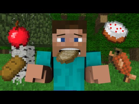 If You Couldn't Eat Food - Minecraft - YouTube