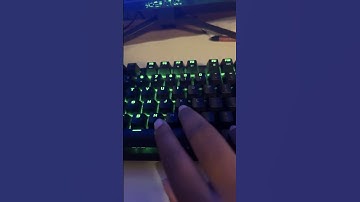How to change RGB lighting on your corsair keyboard!