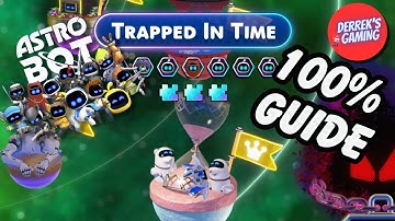 Astro Bot | Trapped in Time 100% Walkthrough (All Bots & Puzzle Pieces)