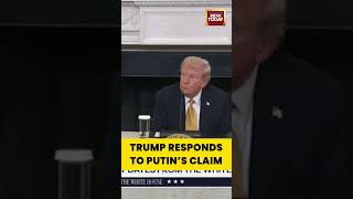 Trump Responds To Putin’s Claim | #russiasanctions #uspolicy #karolineleavitt #whitehouseupdate
