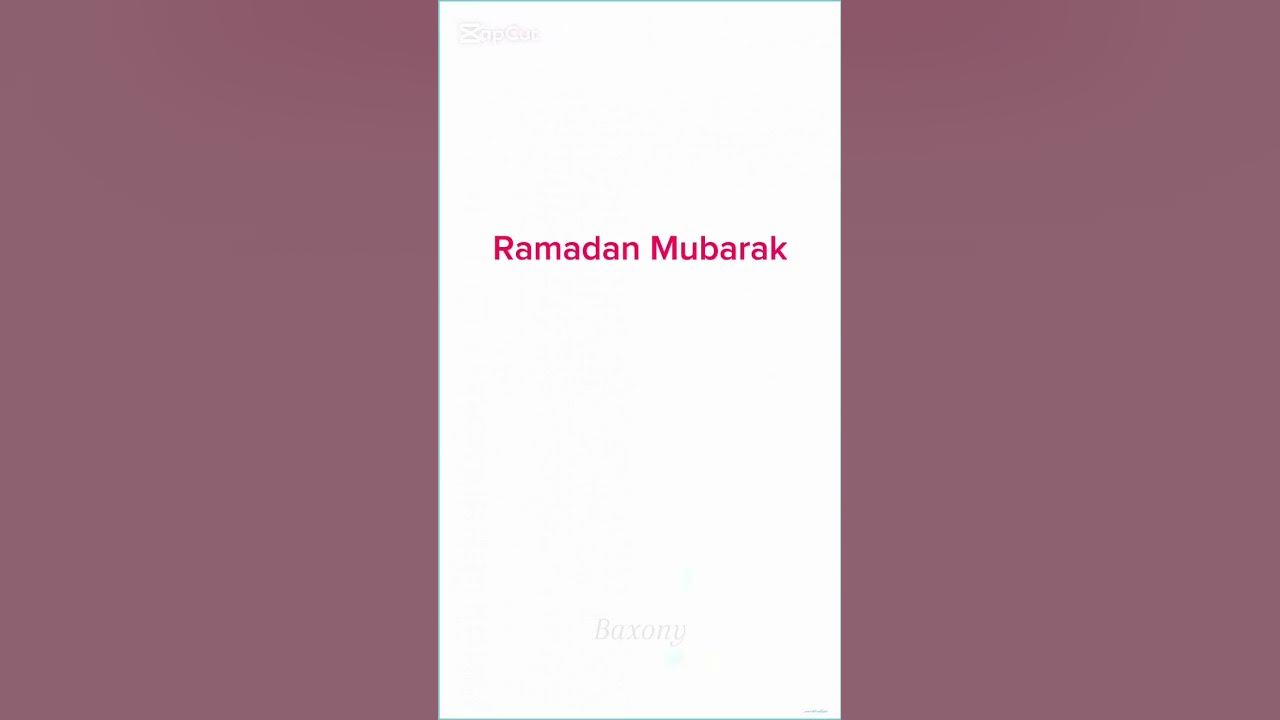 youtube happy ramadan