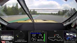 Senkyr Motorsport: BMW M4 GT3, onboard Brno 10.05.2023, driver R.Gonda - 2:00:956