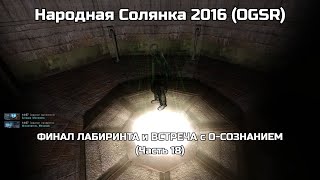 ФИНАЛ ЛАБИРИНТА и ВСТРЕЧА с О-СОЗНАНИЕМ - Народная Солянка 2016 (OGSR) (Часть 18)