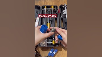 Bộ Cữ Khoan Đục Ổ Khoá Cửa - Định Hình Lấy Lỗ Siêu Chuẩn Xác Có 3 Mẫu LH : 0933.729.380