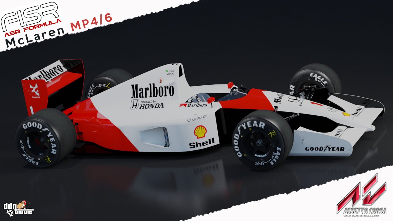 Assetto Corsa Ayrton Senna Mclaren Mp4 6 1991 By Asrformula Cooming Soon Youtube