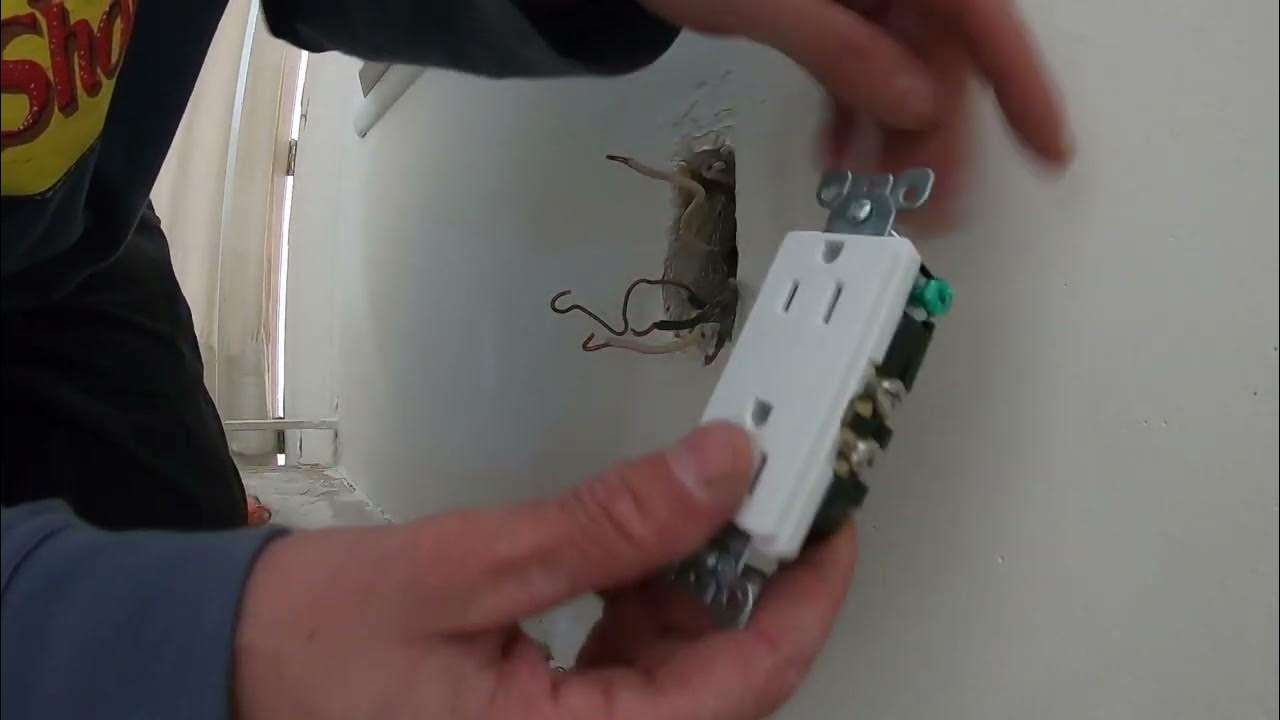 How to change electrical outlets YouTube