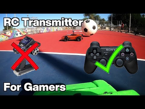 I Turned A PS3 Controller Into An RC Transmitter With A Functional Boost Button