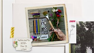 NaNoJouMo2021 Art Journal - Day 12