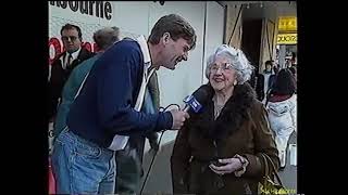 Street Talk in Melbourne, 1994 Round 9 The Footy Show AFL