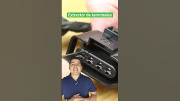 Como cambiar terminal sin dañar conector #mecanicoenapuros #automotriz #comofunciona #herramienta