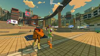 bomb rush cyberfunk slop crew experience