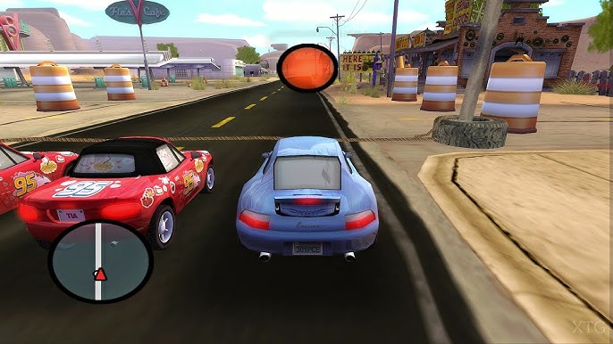 Disney Cars Walkthrough Gameplay Part 2 (X360, PS2, Wii, PC) Chapter 1 