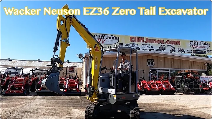 Wacker Neuson EZ36 Zero Tail Excavator Construction Equipment