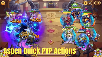 IdleHeroes : Void Aspen PVP Testing on F2P Acc
