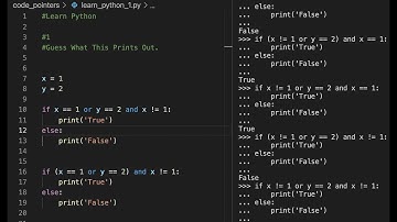 Learn Python in 59.002 seconds (Operator Order, String Splits, List Addition).