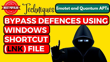 Bypass Defences | Bypass All Antivirus | Gaining Initial Access Using lnk File | APT Groups Tactics