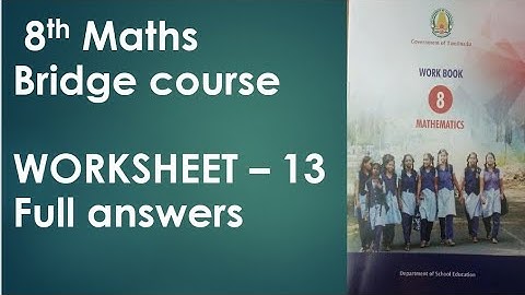 8th bridge course maths worksheet 13 information processing full answers hiba maths