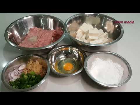 Resep Bakso Tahu Babi