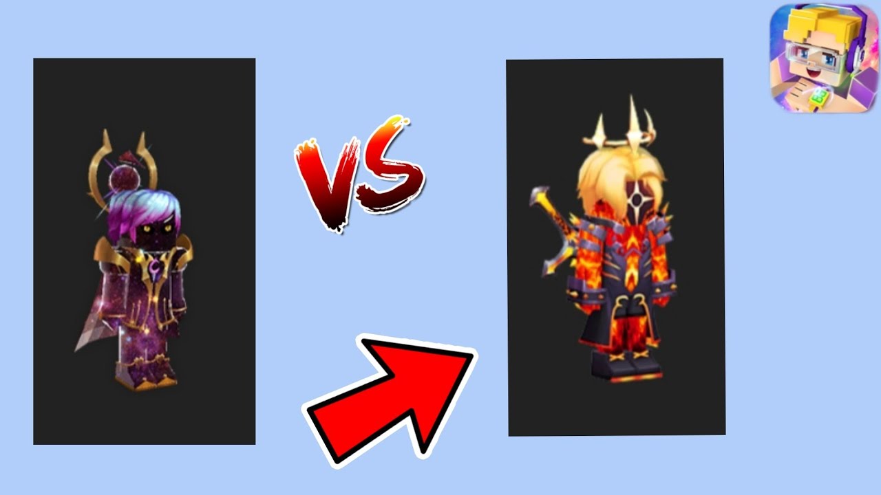 Lava Skin is Better or Galaxy Skin? (Blockman GO)