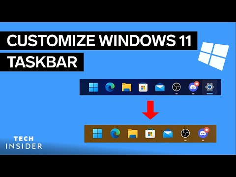 How To Customize Windows 11 Taskbar