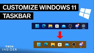 How To Customize Windows 11 Taskbar