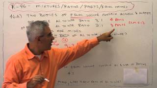 R-46--Mixtures, Ratios, Parts, Equal Volumes