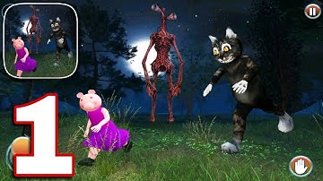 Piggy Chapter 1 Game - Siren Head Mod Forest Story Gameplay Walkthrough Part 1